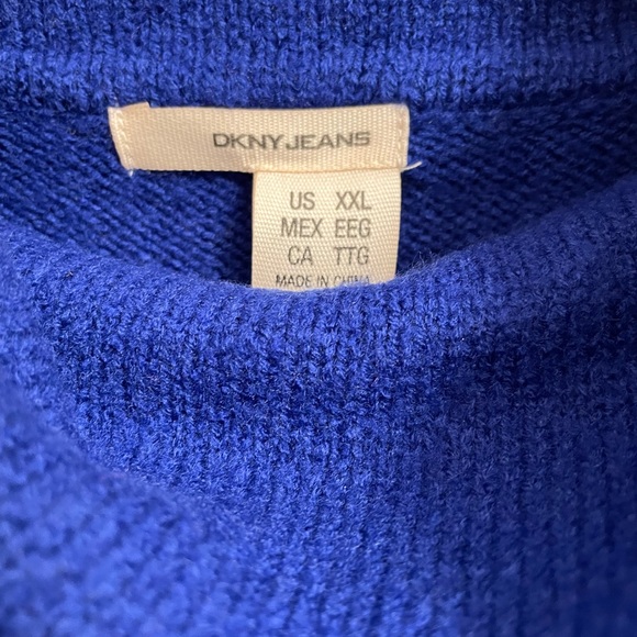 DKNY Jeans Pullover Sweater Size XXL NWT - Picture 2 of 3